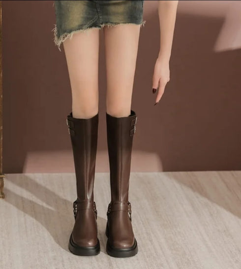 Women Frye Knee - Lenth Boots